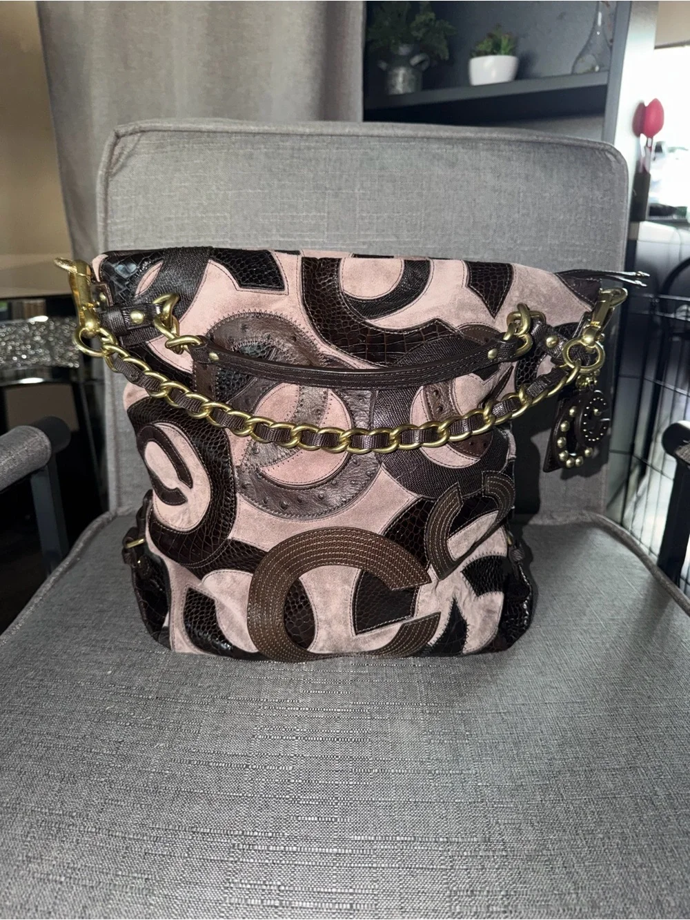 Coach Brooke Inlaid C Large Hobo #14340